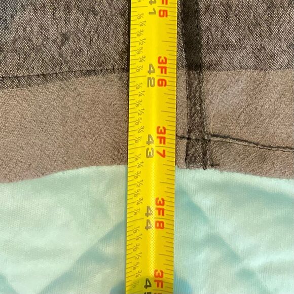 Pas de calais Plaid Wrap Coat Size Medium Effortless Sophistication - Picture 12 of 12